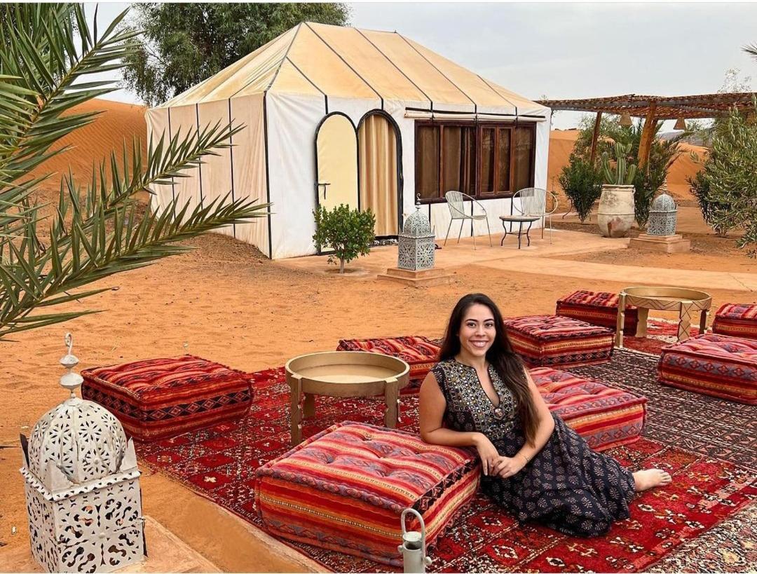Caravanserai Luxury Desert Tented Camp Мерзуга Экстерьер фото