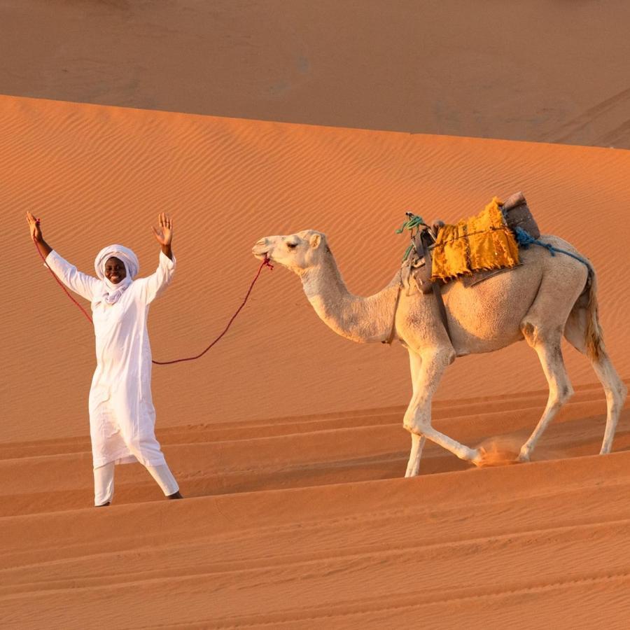 Caravanserai Luxury Desert Tented Camp Мерзуга Экстерьер фото