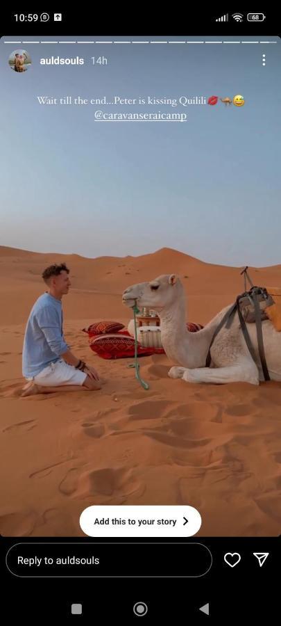 Caravanserai Luxury Desert Tented Camp Мерзуга Экстерьер фото