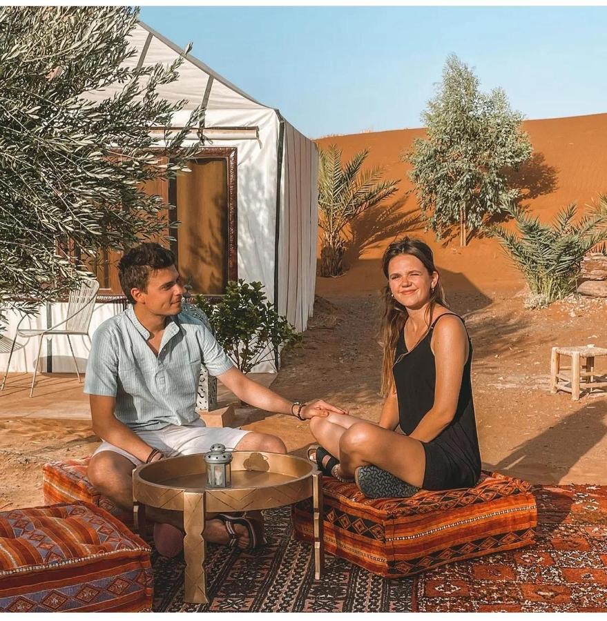 Caravanserai Luxury Desert Tented Camp Мерзуга Экстерьер фото