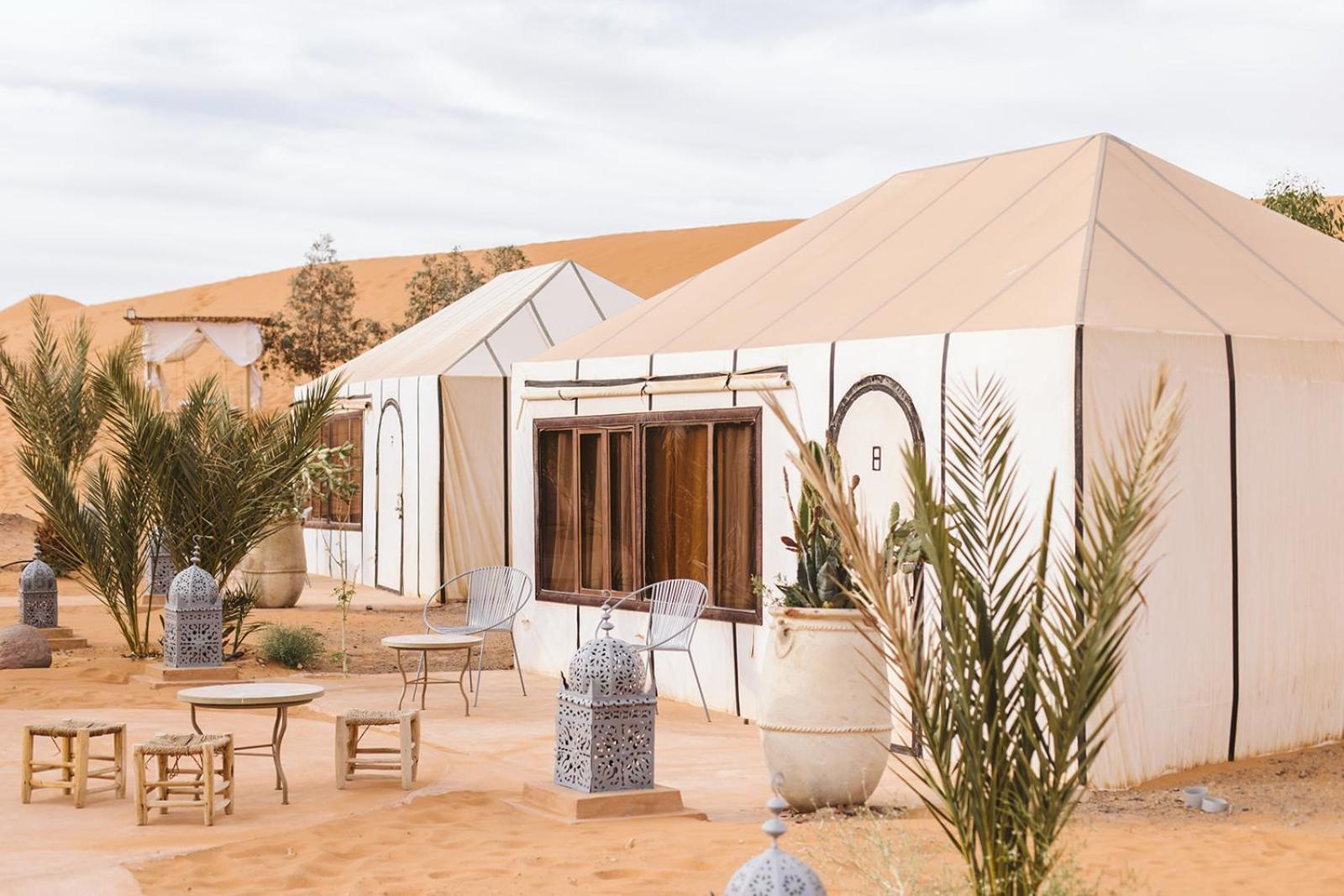 Caravanserai Luxury Desert Tented Camp Мерзуга Экстерьер фото