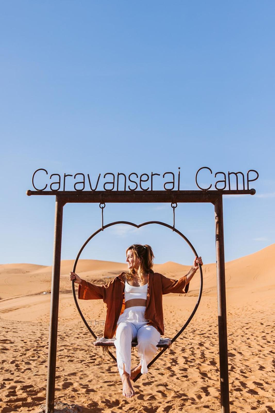 Caravanserai Luxury Desert Tented Camp Мерзуга Экстерьер фото