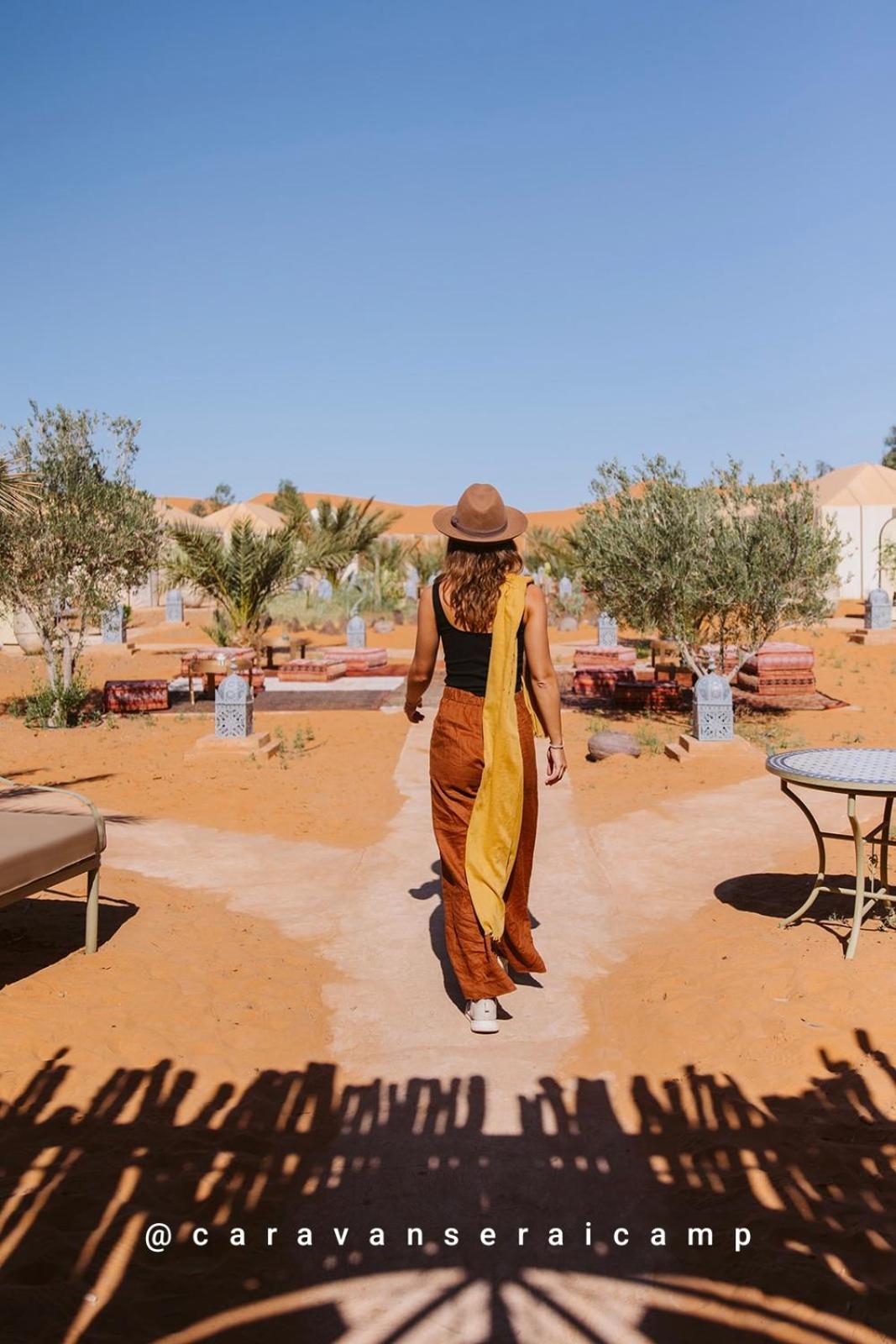 Caravanserai Luxury Desert Tented Camp Мерзуга Экстерьер фото